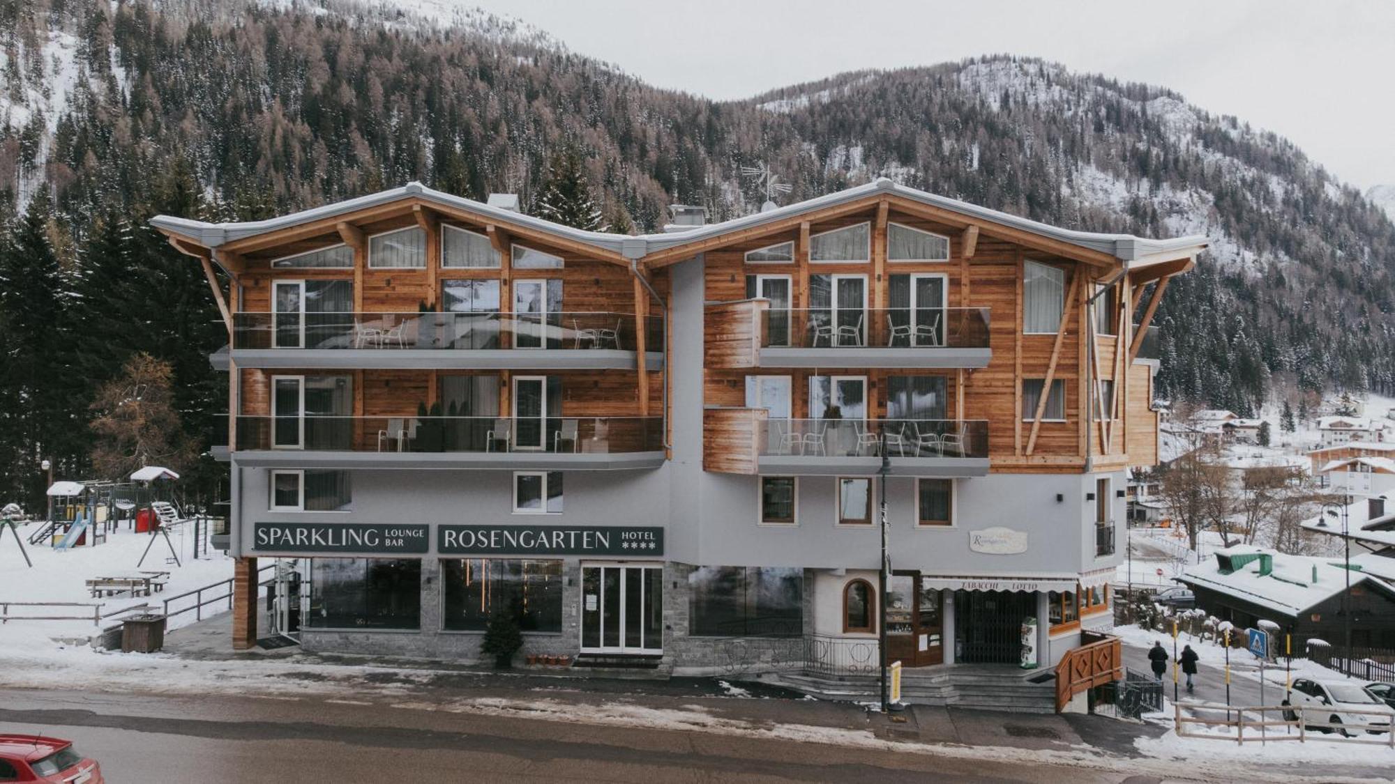 Hotel Rosengarten Madonna Exterior foto